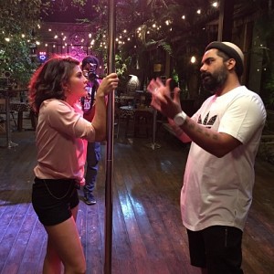 Leading actress does a hot pole dance. Check video.