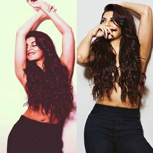 Too Hot: Jacqueline Fernandez goes topless.