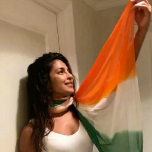 Priyanka Chopra insults tricolour? Trollers reacts.