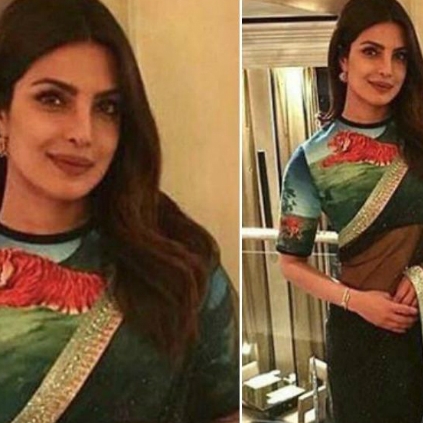 Priyanka Chopra’s new trending saree is here