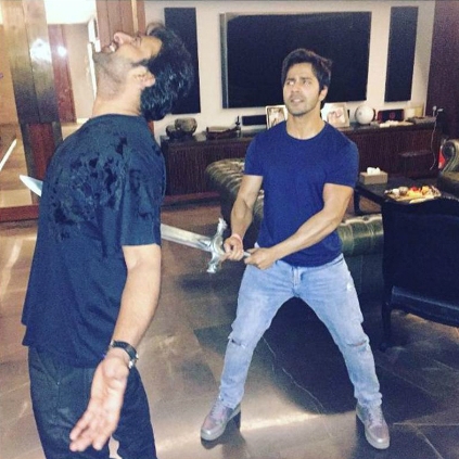 Varun Dhawan does what Kattappa did