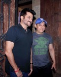 Aamir Khan visit Anil Kapoor's residence