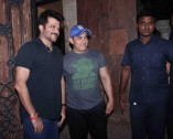 Aamir Khan visit Anil Kapoor's residence
