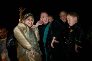 Aashka Goradia and Brent Goble's Colorful Sangeet