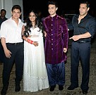 Actor Salman Khan's little sister Arpita's wedding celebrations
