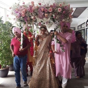 Actress Amrita Puri wedding