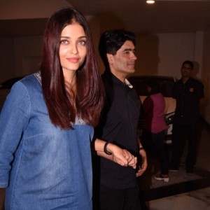 Aishwarya Rai And Abhishek Bachchan At Dinner Party With Close Friends
