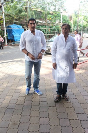 B Town Celeb At The Chautha Ceremony Of Inder Kumar