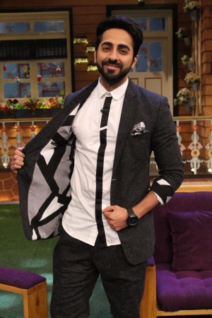 Bareilly Ki Barfi Team On Set Of Kapil Sharma Show