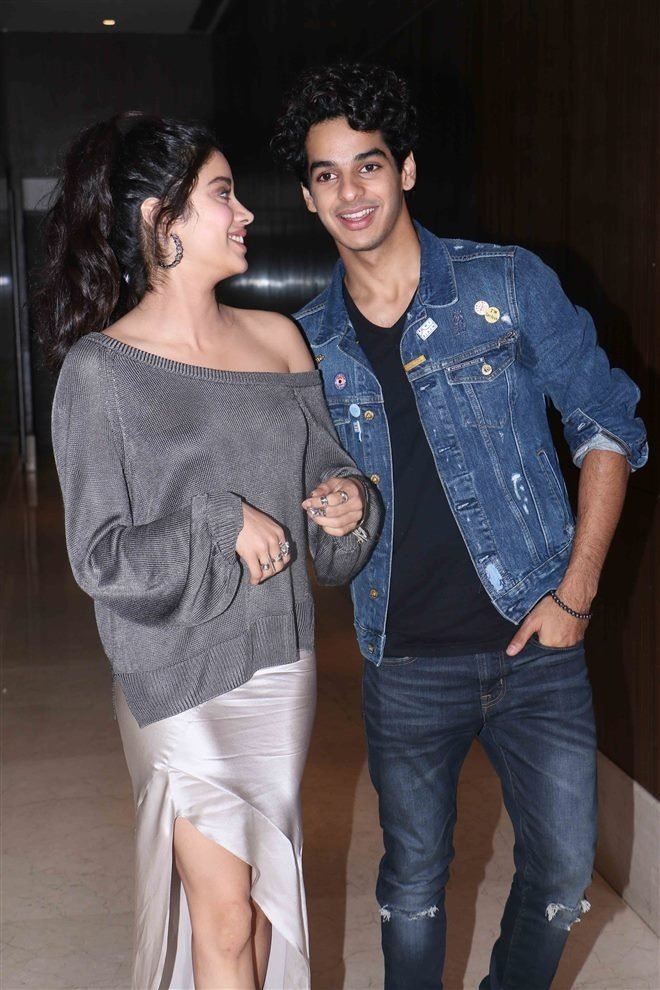 Dhadak Movie Special Screening 