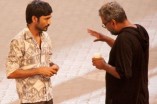 Dhanush and Akshara Haasan in the sets of Balki's untitled movie