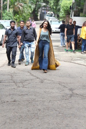 Haseena Parkar At Set Of The Drama Company