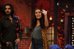 Haseena Parkar At Set Of The Drama Company