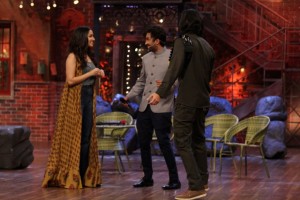 Haseena Parkar At Set Of The Drama Company