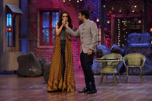 Haseena Parkar At Set Of The Drama Company