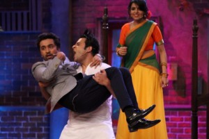 Haseena Parkar At Set Of The Drama Company