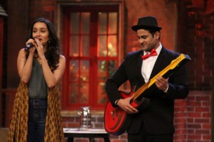 Haseena Parkar At Set Of The Drama Company