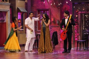 Haseena Parkar At Set Of The Drama Company