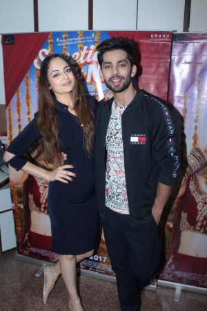 Himansh Kohli And Zoya Afroz At The Promotional Interview For Film Sweetiee Weds NRI