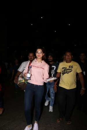 Jacqueline Fernandez Spotted At Airport