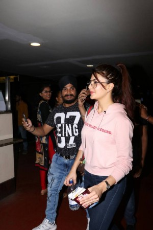Jacqueline Fernandez Spotted At Airport