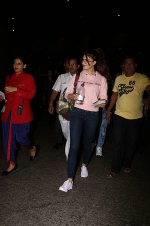 Jacqueline Fernandez Spotted At Airport