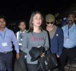 Kareena Kapoor and Saif Ali Khan leave for Swiss Vacation