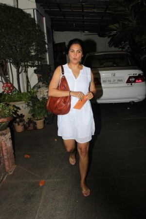Lara Dutta spotted at Bandra