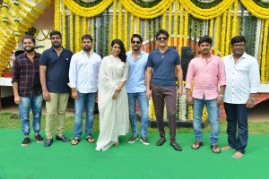 NagaChaitanya - Samantha New movie Pooja 