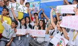 Raveena Tandon Celebrates Earth Hour with Students