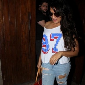 Richa Chadda Spotted At Indigo Delicatessen