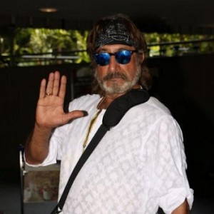 Shakti Kapoor Spotted At International Airport