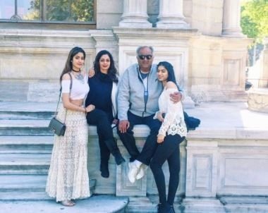 Sridevi's unseen family
