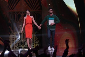 Sushant Singh Rajput And Kriti Sanon Promote Raabta On Sabse Bada Kalakar