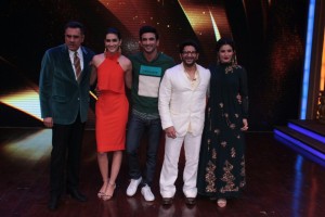 Sushant Singh Rajput And Kriti Sanon Promote Raabta On Sabse Bada Kalakar
