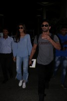 Sushant Singh Rajput And Kriti Sanon Spotted At Airport