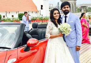 Tuney John and Deepika wedding photos 