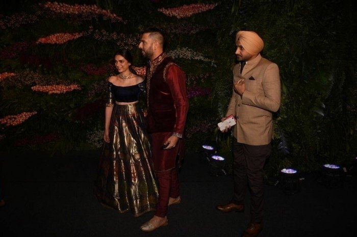 Virat Kohli And Anushka Sharma Reception