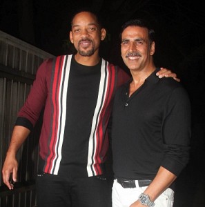 Will Smith at Rustoms movie success party