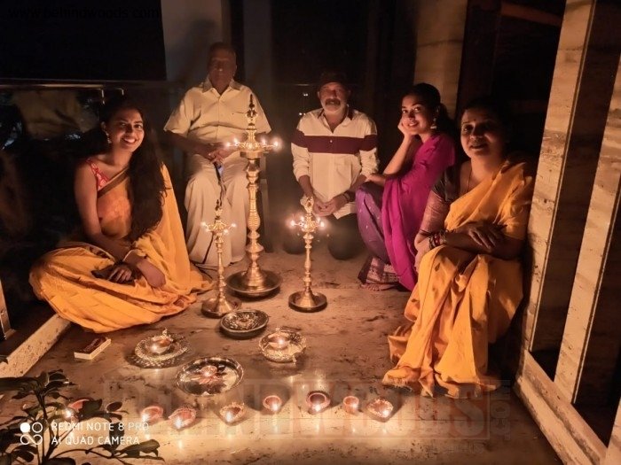 Celebrities photos with Diya and Torchlights to stand united against Corona