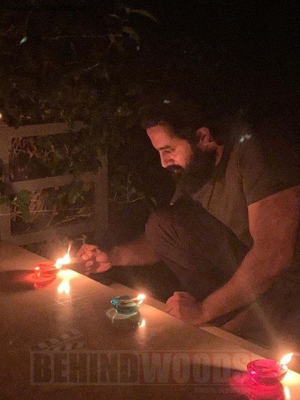 Celebrities photos with Diya and Torchlights to stand united against Corona