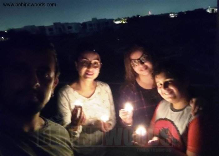 Celebrities photos with Diya and Torchlights to stand united against Corona