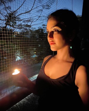 Celebrities photos with Diya and Torchlights to stand united against Corona