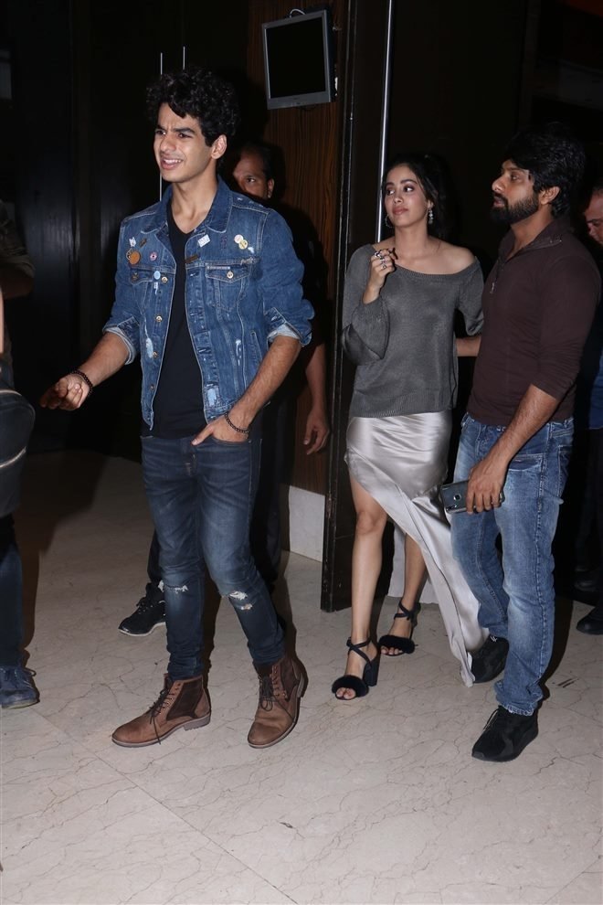 Dhadak Movie Special Screening 