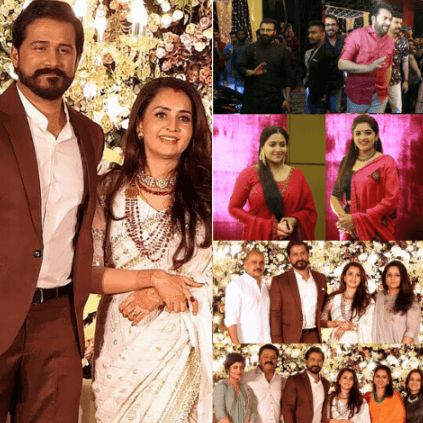 Bhama Wedding Reception: Mammootty, Dileep, Kavya etc in function