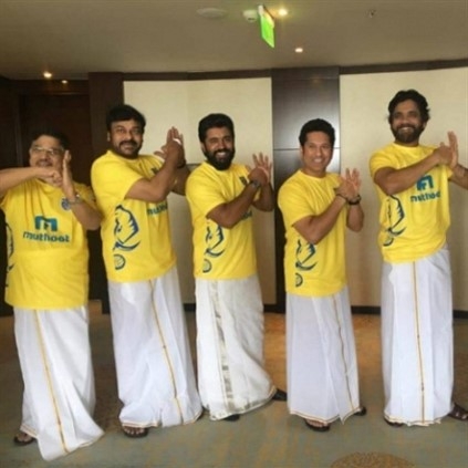 Sachin Tendulkar selects Nivin Pauly as youth ambassador for his Kerala Blasters team Sachin Tendulkar selects Nivin Pauly as youth ambassador for his Kerala Blasters team