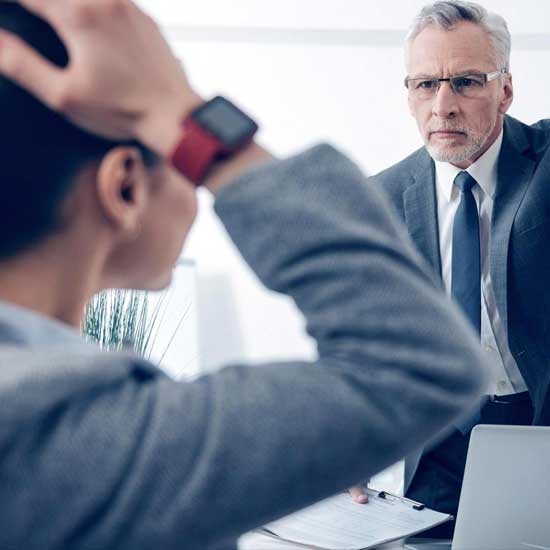 HAVE YOU GOTTEN ANGRY AT WORK?