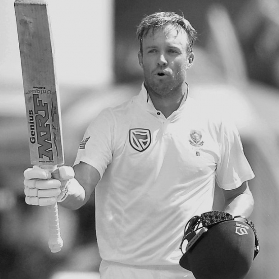 AB De Villiers was South Africa’s U-19 badminton champion and was a member of South Africa’s Junior Davis Cup team.