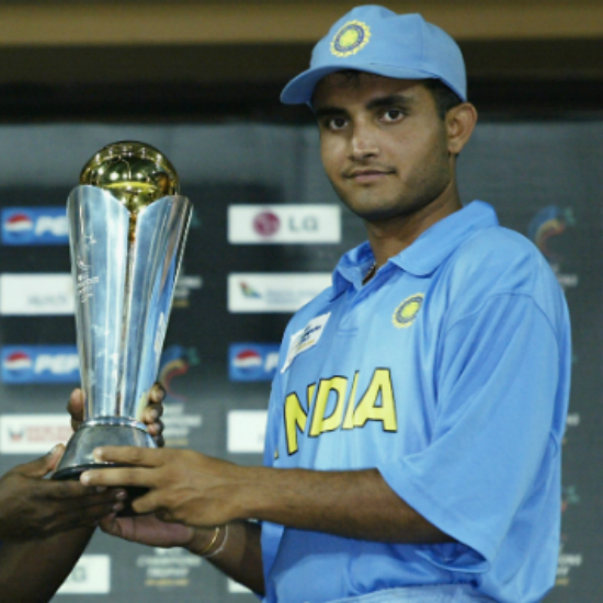 Champions Trophy​ ​- 2002 in Sri Lanka / captain - Sourav Ganguly