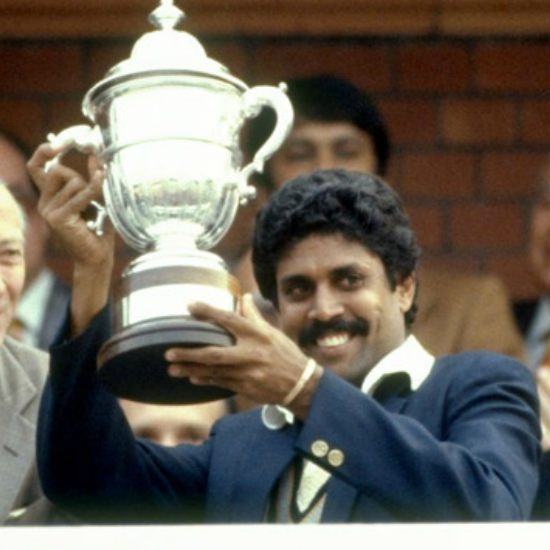 World Cup - 1983 in England ​/ captain - Kapil Dev